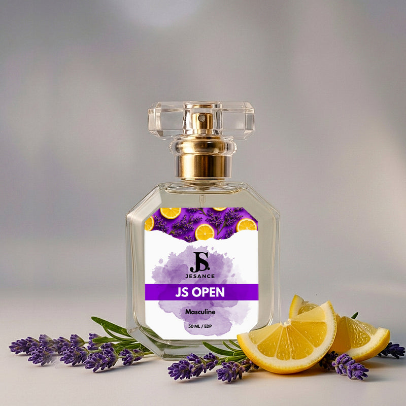 Jesance JS Open – Refreshing Citrus & Lavender Alcohol-Free EDP for Men